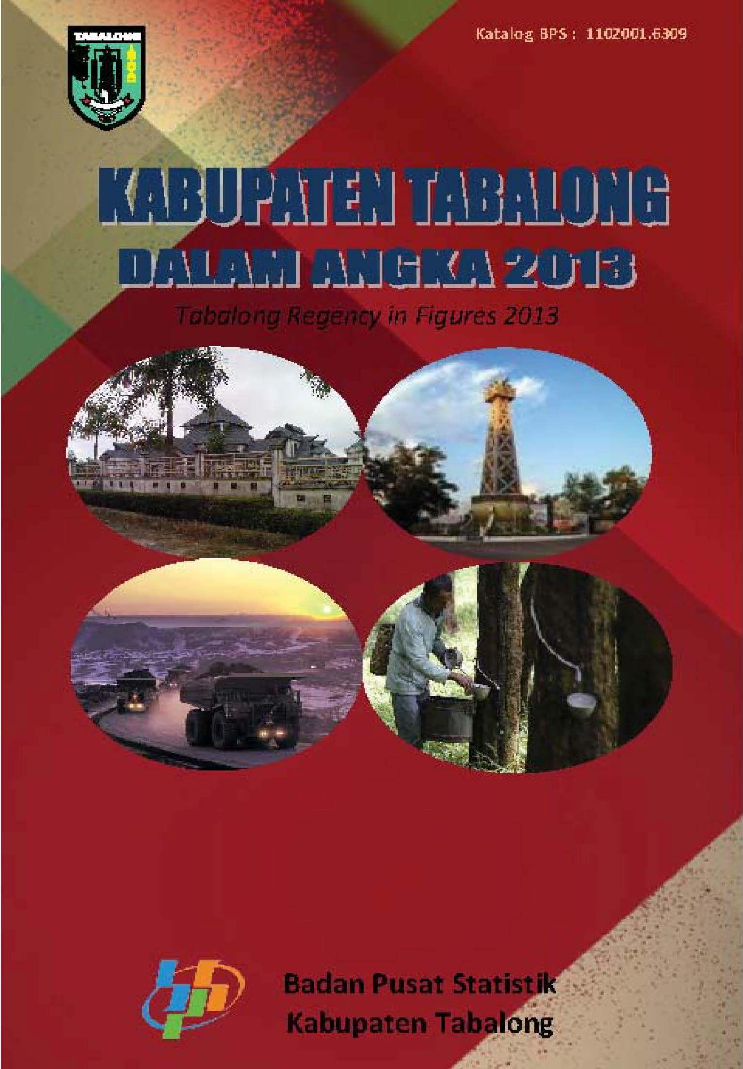 Kabupaten Tabalong Dalam Angka Tahun 2013