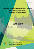 Produk Domestik Regional Bruto Kabupaten Tabalong Menurut Pengeluaran 2016-2020